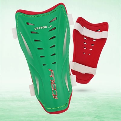 VECTOR X ITALY SHINPAD FOR MEN & WOMEN (GREEN & RED)