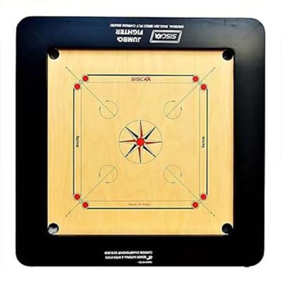 JUMBO FIGHTER CARROM BOARD FRAME SIZE (5X2) FAST